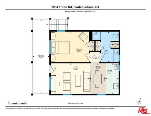 Tiny photo for 2934 Torito Road, Santa Barbara, CA 93108 (MLS # 25611109)