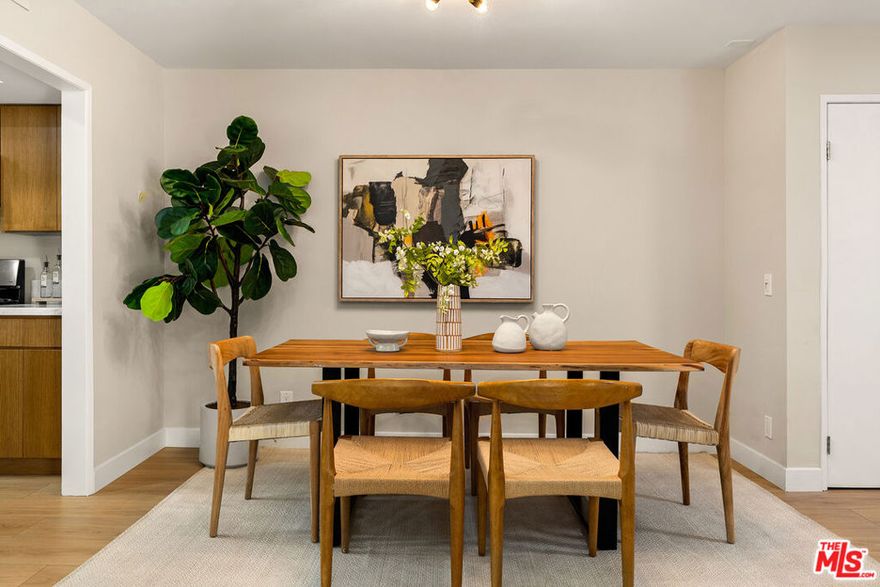 A beautifully upgraded second-floor condo in one of Sherman Oaks' most sought-after buildings. Extremely spacious open floor plan with all new upgrades throughout. This unit has tons of storage, abundant natural light, and two large bedrooms. The newly remodeled kitchen features sleek cabinetry, upgraded appliances, and a custom coffee bar. With brand new flooring, fresh paint, recessed lighting, and a new electric panel, this condo is fully turn-key and move in ready. There is a large walk in closet in the master, and the unit also comes with a private storage unit in the garage for larger items. Located just minutes from a multitude of shops including a brand new Whole Foods, Pavilions, and Erewhon, this condo offers both privacy and convenience. There are tons of new restaurants, coffee shops, and malls in the general area and you're only 10-15 minutes away from the westside and Beverly Hills. This exceptional unit is a rare find having both a great unit composition and a well maintained building. Don't miss your chance to own in prime Sherman Oaks!