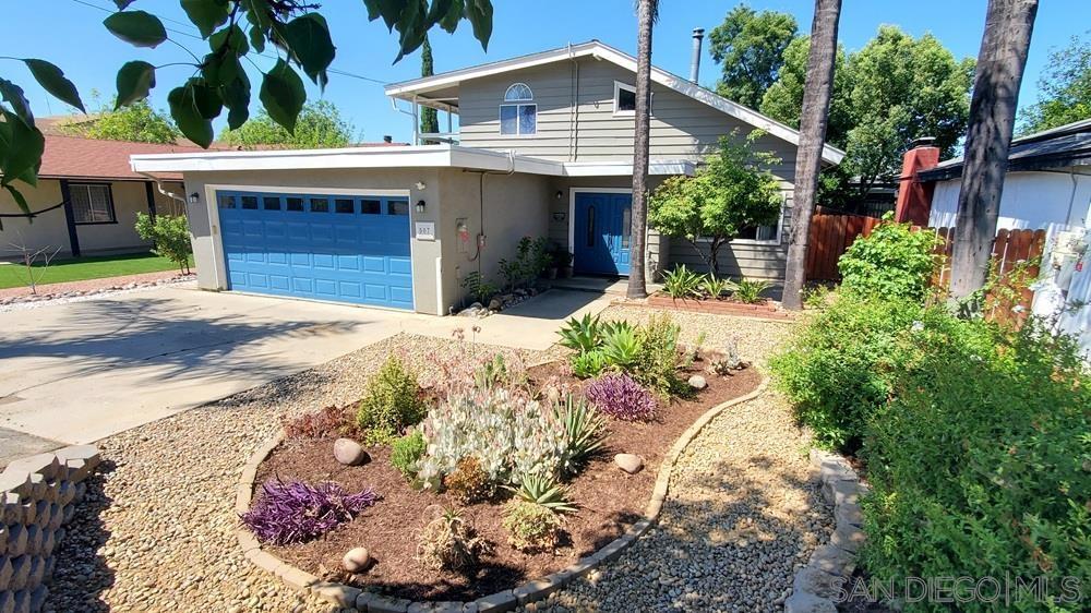 Welcome to 507 9th St.! This private and adorable home is located in the heart of Ramona and is within walking distance of schools, churches, shopping, and restaurants. Double-door entry and vaulted ceilings greet you as you walk in. The primary bedroom is conveniently located on the first floor, with the other two bedrooms upstairs sharing a private balcony. Zoned HVAC and a paid-for solar panel system will keep you comfortable year-round. The additional loft space makes a perfect home office or reading nook. The spacious galley-style kitchen features granite counters and bar seating. The backyard is very private and fully fenced, with raised garden beds and a patio area perfect for entertaining or al fresco dining!