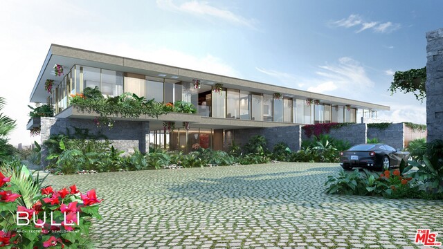 Sensational fully approved development opportunity in Prime East Gate Bel Air. Neighboring some of the city's most exclusive real estate, this over one acre site affords panoramic views from the Pacific Ocean to Century City and offers plans for a dramatic 41,000 SQFT Estate plus guest house designed by BULLI Architecture.