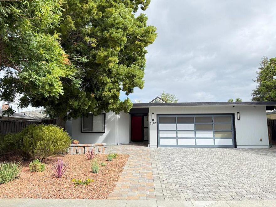 This beautifully maintained and thoughtfully customized Eichler home blends timeless mid-century modern architecture with contemporary comfort. The open floor plan creates a seamless flow between living, dining and kitchen spaces, perfect for entertaining and relaxing in style. Radiant heated floors provides cozy, energy-efficient comfort year round. Extra insulation in the A frame roof. The custom-designed kitchen features abundant cabinetry with lots of pull out drawers/cabinets and a layout ideal for cooking and conversation. Two whole house fans ensure effortless climate control, enhancing the homes natural ventilation. See disclosures for more upgrades. This Eichler gem is more than a home, it is a lifestyle.