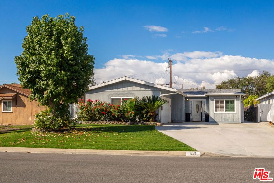 Welcome to this charming and well-maintained 3-bedroom, 2-bathroom home located in one of San Dimas's most desirable and peaceful communities. This property offers wonderful comfort, convenience, and style from the moment you step inside.                                                                                                                        The home features a bright and inviting living room that flows seamlessly into the dining area, creating an open-concept feel perfect for everyday living and entertaining. Adjacent is a cozy, well-appointed kitchen, offering easy access for hosting and family gatherings.                                                                                   Enjoy new wooden window blinds throughout, along with beautiful wood flooring in most areas of the home, adding warmth and updated appeal. A conveniently located laundry room sits just steps from both bathrooms for added ease.        The attached 2-car garage provides secure parking and extra storage.                Step outside to a spacious backyard, complete with a covered patio, ideal for outdoor dining, relaxation, or weekend barbecues. There's ample room for a play area, garden, or personalized outdoor retreat.                                                          This home is part of the highly regarded Bonita Unified School District and is close to shopping, dining, parks, and entertainment. Commuters will appreciate the quick access to major freeways and public transportation.                                          A wonderful opportunity to enjoy the best of San Dimas living  comfort, convenience, and a place to truly call home.