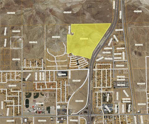 Photo of 0 Frontage Road, Rosamond, CA 93560 (MLS # SR26174307)