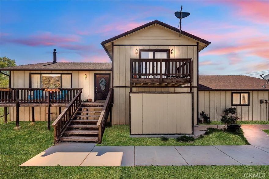 Welcome to 7550 Rancho Road, a versatile mountain-view retreat located in Piñon Hills- Wrightwood area. Escape to peace, space & possibility! This 3-bed, 2-bath mountain-view home sits on nearly ¾ of an acre, offering endless potential — full-time living, weekend getaway, or income-producing short-term rental.  Inside, you’ll find a spacious primary suite with private patio access, living room with a cozy pellot stove and multiple outdoor decks perfect for soaking in the high desert views. Attached two-car garage, carport and an expansive lot provides ample parking for RVs, recreational toys, or future additions. Enjoy hiking, biking, skiing and minutes to Mountain High, this property is your gateway to four-season adventure and relaxed living under open skies. Whether you're settling in or hosting guests, this home delivers charm, comfort, and incredible potential!