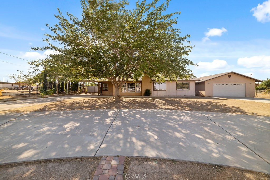 Welcome to this charming 2-bedroom, 1-bathroom home in the city of Hesperia, offering both comfort and convenience. The property features a circular driveway for easy access and an attached garage for secure parking and storage. Inside, the home has been tastefully refreshed with new interior and exterior paint, creating a bright and inviting atmosphere. Recent updates include new ceiling fans, light switches, and face plates, along with brand-new appliances that make moving in effortless. In addition to the main living spaces, the home also offers a versatile bonus room, perfect for a home office, playroom, or additional living area. Sitting on a large lot, this property provides ample space for outdoor activities, future expansions, or simply enjoying the open surroundings. A great opportunity to own a move-in ready home in a desirable location of Hesperia.