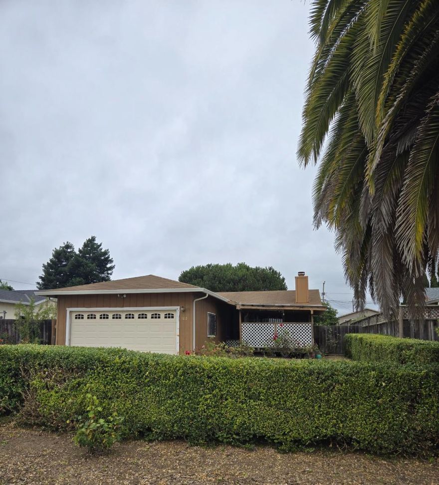 A fantastic opportunity for the perfect home buyer or Investor to create your own adorable home. I'm 40 years young and the homes generous lot size features a 12,807 sq ft lot possibly for an ADU for family or friends. Lots of fruit trees, 3 bedrooms, 2 bathrooms, 1148 sq ft with Kitchen, Living Room designed for space and comfort. Close to Hwy, schools, shopping and a Pinto Lake Park and to enjoy our beautiful surroundings of our beaches.