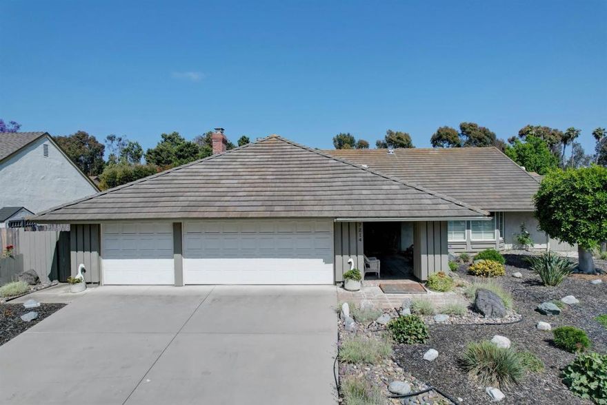 Beautiful single-story home in one of La Costa’s most desirable neighborhoods, just minutes to world-class golf, top-rated schools, and sandy beaches. This home features an open, light-filled floor plan with vaulted ceilings, a spacious living and dining area, and a modern kitchen with upgraded appliances. Highlights: Spacious primary suite with walk-in closet and updated bath Large secondary bedrooms and flexible floor plan. Open-concept kitchen and family room with gas fireplace. Private backyard with lush landscaping — perfect for entertaining or relaxing Attached 3-car garage and plenty of storage Quiet, well-maintained neighborhood close to walking trails and parks Minutes to the beach walk to Omni La Costa Resort & Spa, golf, dining, and shopping. Quick access to top-rated Carlsbad Unified Schools. Easy freeway access for a convenient coastal lifestyle
