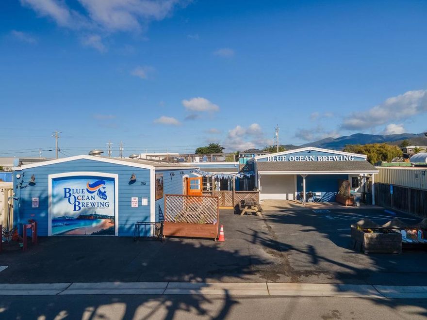 Rare commercial opportunity with three small buildings on one parcel near the busy corner of Princeton.  Occupy all three buildings, lease all three or a combination of both.  Building sizes are +/-1020, 1260 and 1500 sf, each with their own bathroom, electrical and water meter.  All buildings were renovated in 2020 and have fire sprinklers.  Former tenant had a tap room and brewery for the last 4+ years.  Their existing FF&E may be available for purchase separately.  The property is ready for a new concept and will be delivered vacant at closing.   Coastal visitors (approximately 4 million a year) and locals alike are attracted to this area of Princeton for its great mix of restaurants, bars, vacation rentals and access to coastal trails and beaches.  The area has been experiencing substantial economic development and rent growth providing the potential for lucrative investment returns. This property is located within a block or two of large economic drivers: Half Moon Bay Yacht Club, Mavericks Event Center, JettyWave Distillery, Mavericks Inn, Mezza Luna Restaurant, Old Princeton Landing Bar and Grill.