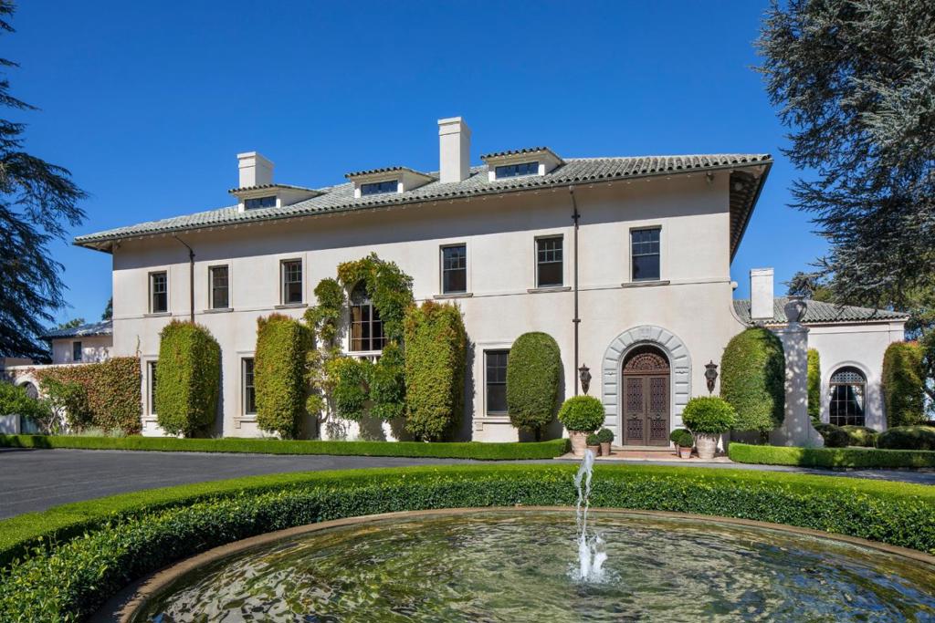 Rare opportunity to own one of the largest parcels of land, 47+acres, on the San Francisco Peninsula with sweeping views of the SF Bay and City Skyline. This legacy property, circa 1912, has been transformed for today with renovations including a fully restored and expanded 5-star kitchen with space for a personal chef, the grand living room with restored windows, a library with leather walls & fireplace. Separate cocktail room and dining room. Behind the scenes, upgrades to infrastructure include fiber optic cable under the driveway, high end security system, interior sound system and restoration to several of-the-era features. Just 15 minutes to SFO airport & private jet center. Reservoir on the property for landscape irrigation. Excellent public and private schools.