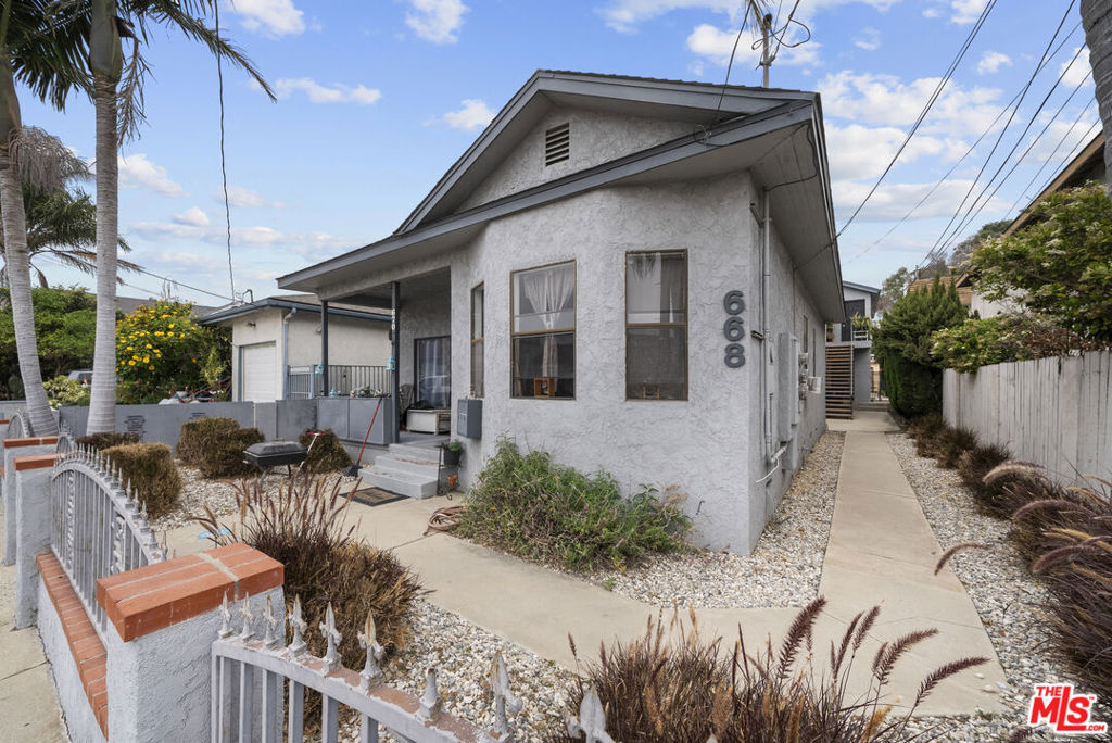 Fantastic opportunity to acquire a meticulously maintained bread-and-butter triplex with a tantalizing CAP rate in San Pedro. Acquire this awesome unit mix of three updated two-bedroom units, all with garage parking, spanning a total of 3,118 sf across a 5,003 sf RD 1.5 zoned lot. This property is comprised of a spacious 2/1 1,000+sf standalone house built in 1915 (subject to RSO), and a back duplex with two newer 2/2s built in 1988. According to current information and belief, the 1988 builds are not subject to LA City RSO, but subject to AB1482 (buyer to verify) such that this building makes sense for owner occupants and investors alike. There are also several avenues to add value, such as repositioning the leases, and potentially converting the garages to ADUs to maximize return. This property is ideally situated nearby schools, parks, and shopping, as well as easily accessible from Southern California employment hubs, such that rental demand will remain stable for the foreseeable future, not to mention proximity to Downtown San Pedro, the Arts District, and the in-progress West Harbor Waterfront Development at the Port of Los Angeles which will further cement demand with its one-mile-long waterfront promenade, a pop-up park, an off-leash membership dog park, overwater dining & bar, 20,000sf beer garden, waterside attractions, and an amphitheater! Don't miss out, call today!