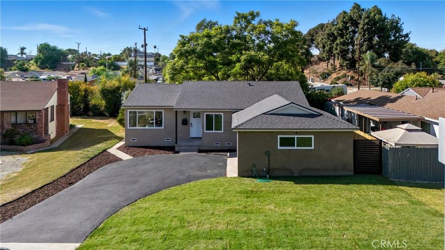 Stunning Renovation in the Heart of Whittier!



Welcome to 12311 Moline Drive — a completely renovated 3-bed, 2-bath home (1,114 sq ft) where modern design, comfort, and energy efficiency come together. Bright and inviting with brand-new windows, the open floor plan flows effortlessly from the living and dining area to the beautifully reimagined kitchen featuring European cabinets, quartz countertops, Samsung appliances, and a spacious island perfect for entertaining or family gatherings.



Every detail has been thoughtfully upgraded:

    •    Luxury vinyl plank flooring throughout creates a seamless, stylish feel.

    •    LED recessed lighting with dimmer switches sets the perfect mood in every room.

    •    Solid core bedroom doors, craftsman baseboards, and trims add both quality and charm.

    •    Kohler tubs and toilets bring timeless elegance to the bathrooms.



This home offers peace of mind with new plumbing for house water lines and drains, a new main line from the street, complete new wiring with a 200-amp electrical panel, and a brand-new roof with a 10-year labor warranty. Energy efficiency is at the forefront with insulated walls and ceilings, a 3-ton air conditioning heat pump unit, and a Navien tankless water heater to keep utility bills low and comfort high.



The attached garage is fully equipped for today’s lifestyle with insulated walls, car-charging power, a WiFi-enabled garage door opener, and easy access to the updated systems.



Step outside and enjoy a spacious backyard with a majestic shade tree — the perfect setting for family playtime, summer barbecues, or relaxing evenings under the stars.



Location Highlights:

    •    Convenient access to the 605 and 5 freeways for easy commutes to both Los Angeles and Orange County.

    •    Close to Whittwood Town Center with Target, Kohl’s, restaurants, and shops.

    •    Nearby Turnbull Canyon and the Greenway Trail system for hiking, biking, and outdoor recreation.

    •    Excellent schools within East Whittier City Elementary and Whittier Union High School Districts, including highly regarded La Serna High School.



This is more than a home — it’s a turnkey lifestyle upgrade. Every major system has been updated, every surface refreshed, and every detail designed for comfort, efficiency, and style. Don’t miss your chance to own this rare Whittier gem!