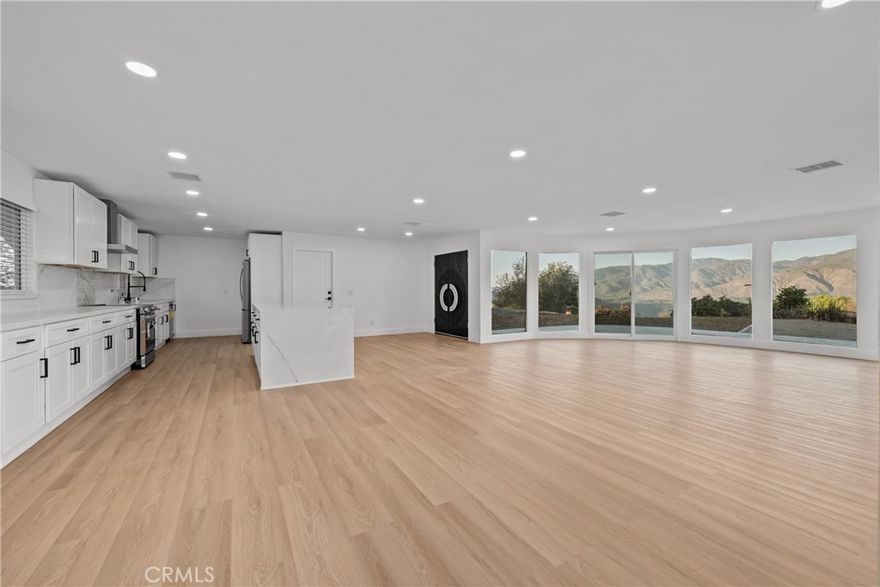 ZERO down payment with 100% financing possibility for this unique and completely remodeled USDA property. Please check with a USDA lender for details and qualifications.

    Nestled in the serene hills, you will find this private single story gated estate, with a panoramic view, that sits on 1.85 acres of land. Through a double entry door you will find a fully remodeled home with brand new energy efficient AC and heating system, accompanied by new ducting throughout the home. Beautiful new flooring warming the entire place, hosting a brand new kitchen, with new cabinets, countertops and backsplash. Alongside your new kitchen sits brand new matching appliances, including a refrigerator, dishwasher and stove/range. All new doors and energy efficient windows that are gas permeable and double paned are installed. The upgrades continue to your bathrooms with new vanities, toilets and tub/showers. The home is equipped with Moen fixtures throughout and beautiful black hardware to match. Plenty of room to build a pool and ADU, and only two miles to the local schools.