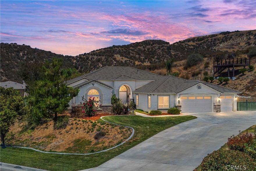 Single-Story Beauty in Whisper Ridge!

Rarely available, this stunning single-story home sits on over ¾ of an acre in the sought-after Whisper Ridge community. Featuring RV access with full hook-ups & dump station, a 3-car garage, and custom wood floors & cabinetry, this home blends luxury with practicality.

Inside, you’ll love the gourmet granite kitchen, spacious family room with cozy fireplace, and stunning chandelier is perfect for the living room that adds a touch of elegance. The primary suite offers a serene retreat with an updated bathroom that offers a spa like setting with your own soaking tub and huge walk in steam shower.  While new carpet in all the bedrooms adds fresh comfort.

Step outside to your very own resort-style oasis — a custom pool and spa, built-in BBQ, in addition a Hilltop entertainment deck with electrical hook-ups

 (fully permitted) let's not forget the expansive entertaining areas through-out that are perfect for gatherings.

Features You’ll Love....  Large lot with views. Sprinkler system...French doors opening to backyard paradise. Plenty of space to relax & entertain

This home is a rare find and won’t last long!