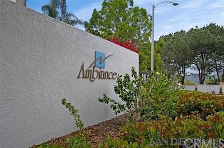 Beautiful, bright, vaulted ceilings, upper level, 2-bedroom, 2-bath home in Ambiance. The open concept floor plan, a gas lit fireplace in the living room. The master bedroom and secondary bedroom are separated by the bathroom and laundry room which allows for privacy between both bedrooms. one car detached garage and one assigned space. Amenities include pool & spa along with tot lots and beautiful green belts throughout. HOA covers water, sewer, trash pickup, roof, termite, exterior building maintenance, front landscaping and more. Close to shopping center, Costco, schools, hospital, and easy freeway access. This condo is a rare find and truly has everything you could ask for. Sewer: Public Sewer Topography: LL