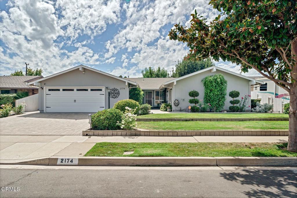 This completely remodeled home with designer touches in Central Camarillo!This impeccably updated 4-bedroom, 3-bathroom home has it all -- location, style, and comfort. Nestled in the heart of Central Camarillo, you'll be just minutes from shops, restaurants, movie theaters, Old Town Camarillo, and the Camarillo Premium Outlets.Inside, the chef's dream kitchen features LG stainless steel appliances including double ovens, dishwasher, a Thermador electric cooktop and microwave, gorgeous quartzite countertops, a farmhouse sink with gooseneck faucet and beautifully updated cabinetry complete the space.The spacious living room offers a cozy gas log fireplace, perfect for chilly winter nights, while the formal dining room provides a lovely view of the professionally landscaped backyard. Step outside to a backyard oasis with patio pavers, a newer patio cover with dual ceiling fans and TV hookup. Mature fruit trees adorn this spacious backyard including apple, orange, and lemon -- plus a huge shade tree for relaxing in comfort.The expanded primary bedroom includes a walk-in closet, and the converted garage has been transformed into a fantastic family room with a convenient half bath. A 2-car garage was added separately. Additional upgrades and highlights include; Owned solar for energy efficiency, luxury vinyl plank flooring, recessed lighting & stylish ceiling fan's, newer duct work. Also this home is certified asbestos-free and has a brand new energy-efficient forced air unit and condenser (installed Sept 2025, $18K value)This home is turnkey and perfect for any family looking for comfort, convenience, and modern living. A must-see!