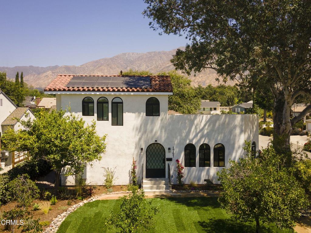 Charming Spanish Villa-Style 2BR/2BA ADU with Private Garden & Mountain ViewsDiscover your own private oasis in this beautifully designed newly built 2-story ADU, inspired by classic Spanish villa architecture. Located in a quiet residential neighborhood, this 2-bedroom, 2-bath rental offers privacy, comfort, and stunning natural surroundings. Features include: Private entrance for complete privacy. Lush front yard garden with grass, landscaping, and fruit trees -- including lemon, pomegranate, persimmon, grapefruit, and mandarin. Two spacious bedrooms and two full bathrooms. Huge ~300 sqft. upstairs balcony with peaceful mountain views -- perfect for relaxing or working from home. Bright and airy living space with thoughtful finishes. Plenty of natural light throughout. All-In-One Ventless Washer/Dryer Combo in unit. Street parking or designated space. Reverse Osmosis Water Filtration System included. Whether you're enjoying your morning coffee on the balcony or picking fresh fruit from your yard, this unique home is perfect for those seeking charm, comfort, and a touch of Mediterranean lifestyle. Available September 1st, 2025. $5,000/month Rent. Security deposit: $5,000. Minimum 6 month lease. No smoking. Rent includes Water, Trash, Garden, Gas and Pest Control. Tenant to pay for Electricity and Internet which are not included in rent. Contact today to schedule a private tour