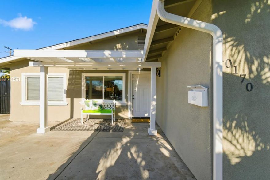 Welcome to this bright, sunny, and spacious 5-bed, 3-bath home in the vibrant heart of San Jose. This amazing home offers comfort, convenience, and ample space for everyone.  The updated kitchen features new modern quartz countertops and all-new appliances ready to make your favorite meals for family and friends.  The separate family room is ideal for everyday relaxing or hosting, along with a formal dining area for special gatherings. Cozy up on cool evenings by the warmth of the fireplace, a welcoming focal point that creates the perfect ambiance for family time or quiet nights in. A separate dedicated office space offers privacy and flexibility for remote work, study, or creative use.  This floor plan also offers excellent flexibility for multi-generational living, guests, or rental potential, with a layout that can function well as a 3-bedroom/2-bath main living area and a 2-bedroom/1-bath separate space.  Step outside in the spacious backyard, an inviting space for BBQs with family and friends, soaking up the sunshine, gardening, or simply unwinding after a long day.  The large gated side parking area is perfect for parking your work trucks.  This home is conveniently located near parks, schools, shopping, and commuter routes  a prime spot for comfort and convenience.