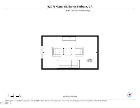 Tiny photo for 910 N Nopal Street, Santa Barbara, CA 93103 (MLS # V1-39278)