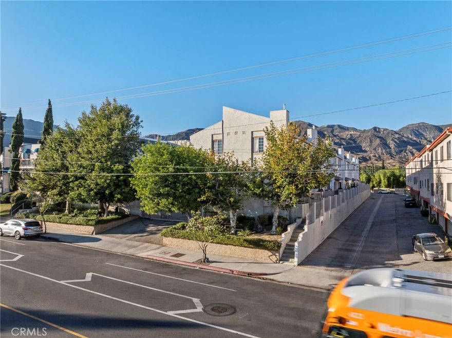 Welcome to this move-in ready townhome nestled in a peaceful gated complex in Sylmar. This bright and airy 2-bedroom, 3-bathroom unit offers a perfect blend of comfort and style, with recent upgrades including a newer roof, newly installed plumbing pipes, and a tankless water heater for modern efficiency. Step inside to soaring ceilings, recessed lighting, and a cozy fireplace that anchors the spacious living area. A charming loft adds extra versatility, ideal for a home office, reading nook, or guest space. Original hardwood floors and an abundance of natural light create a warm and inviting atmosphere throughout.
Enjoy morning coffee or evening tea from your private front patio, complete with sweeping views of the nearby foothills. The well-maintained complex also features resort style amenities including a sparkling pool and relaxing Jacuzzi spa.
Located just minutes from major freeways, shopping, and dining, this home offers both convenience and tranquility. Come experience the comfort and charm of your next home!