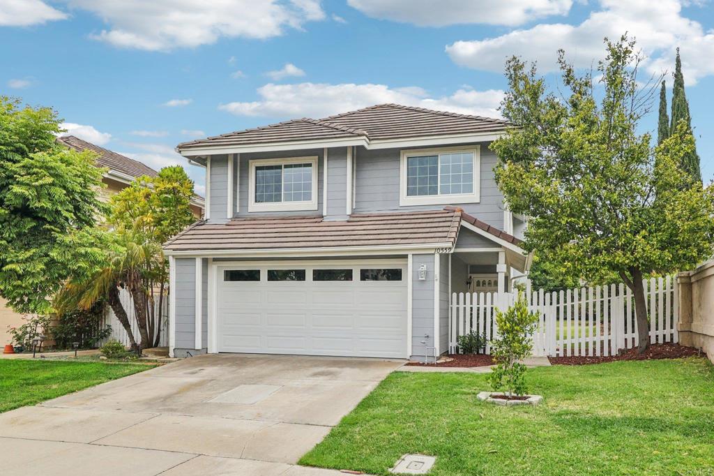 Welcome to this beautifully maintained home, perfectly positioned on one of the largest 100% usable lots in the neighborhood and with ample back yard space to build an Accessory Dwelling Unit (ADU). With a sunny southern exposure this home is flooded with natural light and offers a kitchen that blends into the family room for meal time gatherings. Additional features include upgraded granite kitchen countertops with dining counter, overhead pendant lighting, stainless steel appliances including a side-by-side refrigerator and ample kitchen storage with pull-out drawers inside the cabinets. The master bedroom is a true retreat, complete with a unique built-in loft—ideal for a creative space or extra storage—accessed via a charming ladder. A whole house fan keeps the home cool and efficient, while built-in speakers and media pre-wiring add a touch of luxury for entertainment enthusiasts. Additional highlights include new energy efficient windows and sliding glass doors, organized bedroom closets, custom built-in shelves in the second bedroom and a large outdoor space, ready for whatever your imagination can bring to mind. With no Mello-Roos and a low HOA, this home combines a perfect location with comfort and style...don’t miss the opportunity to make it yours!