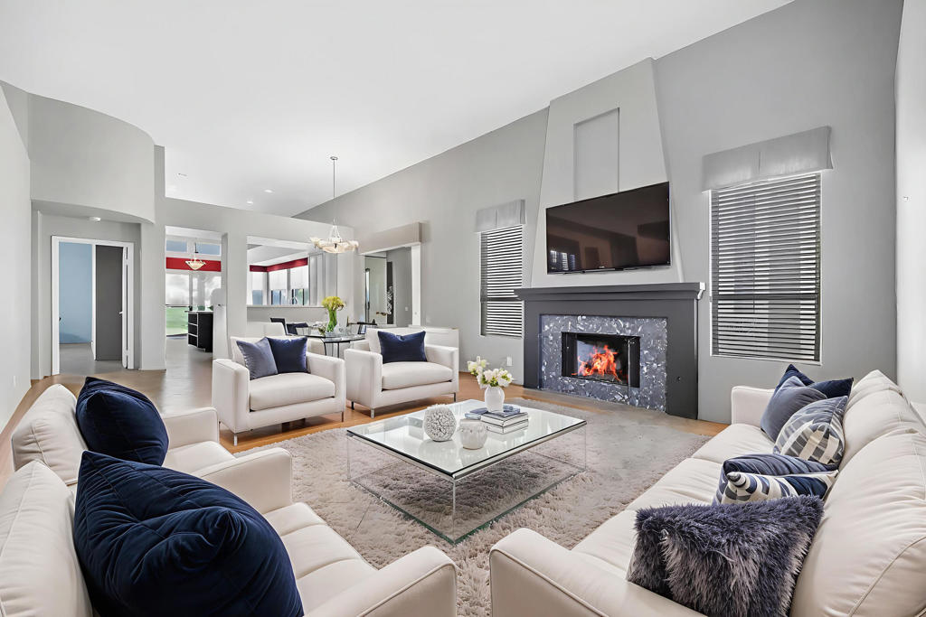 How about these benefits for your next home or vacation home.....,,Short Term Rental approved opportunity (should your friends wish or new friends )wish to enjoy . 27 hole PGA Golf course, , Tennis, Wellness Spa on site, 34 community pools and of course a lovely Restaurant to meet up with your friends for dinner or cocktails. Take a look at the savings your HOA includes.. Roof coverage, Fire and Casualty Insurance , 24 hour security guard at the gate, , Mountain Views,, golf course, landscaping, total TV and Internet package and clubhouse. WOW. Impressive.Monthly Land Lease Payment is $201.82