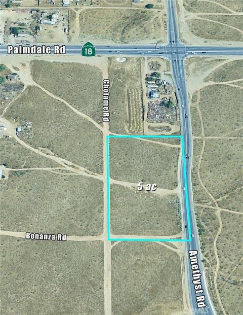 Photo of 0 Amethyst Road, Victorville, CA 92392 (MLS # HD26166681)