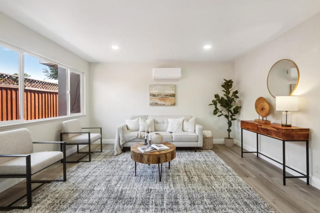 Amazing investment opportunity in the heart of San Jose! This modern, updated DUPLEX is a true gem, featuring two spacious 2-bedroom, 1-bath units for a combined 1,816 sq. ft. of contemporary living space. Each unit offers stylish upgrades, including quartz countertops with a sleek backsplash, new cabinetry with chic hardware, stainless steel appliances, and luxury vinyl flooring. Recessed lighting and energy-efficient double-pane windows fill the space with light beautifully. Both units are equipped with remote-controlled mini-split air conditioning systems for comfort any time of year. Additional highlights include fresh interior and exterior paint, new concrete work, and private garages with brand-new roll-up doors. This property is perfect for investors or owner-occupants, where you can live in one unit and rent the other! Conveniently located minutes from Downtown San Jose, The Plant Shopping Center, endless dining options, and major freeways (87, 280, 680, 101), and San Jose International Airport. Located within the highly rated Willow Glen High School district, this property is an attractive option for both families and savvy investors. Here's your chance to own a turn-key, income-generating duplex right in the heart of Silicon Valley!