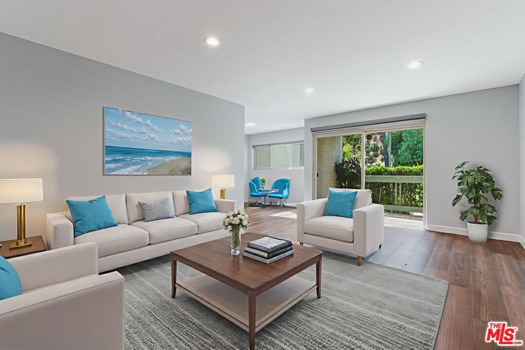 Beautifully Updated 2 Bedroom Condo in Oak Park Calabasas with Lake Access. Welcome to this first floor 2 bedroom, 2 bathroom condo located in the highly sought after Oak Park Calabasas community offering exclusive access to Calabasas Lake. This move in ready home is loaded with premium upgrades, including professional stainless steel appliances, handcrafted cabinetry, granite countertops, and a stunning glass tile backsplash. Enjoy luxury vinyl flooring, upgraded light fixtures, and modern ceiling fans throughout. The spacious primary suite features a large walk in closet and a fully remodeled ensuite bath with an oversized shower. Additional features include dual pane windows, a newer central A/C unit, and a new front entry door. Community amenities include a resort style pool and spa, clubhouse, fitness center, and a walking paths along the creek.