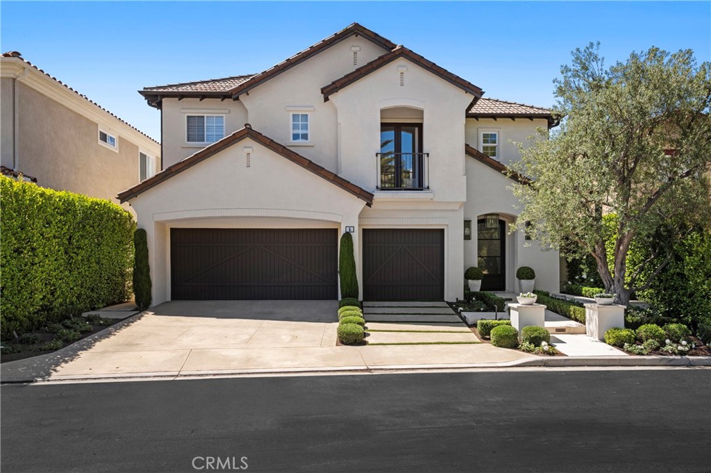 Welcome to 5 Arbella, a stunning residence located in the exclusive gated community of Tesoro Crest in Newport Coast. This elegant home, perfectly situated on a cul-de-sac, spans across approximately 3200 square feet of beautifully designed living space. With four spacious bedrooms (one on the main level), a home office, a separate upstairs family room (which could be converted to a 5th bedroom) and three luxurious bathrooms, this turnkey property is a testament to refined living. The interiors are graced with abundant natural light showcasing the numerous upgraded features and finishes. Every corner of this stunning residence reflects careful attention to detail. The open floor plan including gourmet kitchen with top of the line appliances opens to an entertainer's dream backyard. Take a step out back to relax and enjoy the unobstructed breathtaking views of the city lights and spectacular sunsets. With only open space behind this home you'll enjoy complete privacy while dining and enjoying the outdoor BBQ area, fire feature and tranquil fountain. This neighborhood offers an abundance of amenities to enjoy the Newport Coast lifestyle which include a pool, tennis courts, a playground, sport court and clubhouse. Just moments away from top rated schools, the beach, John Wayne Airport, world class shopping and dining. This is a must see property!