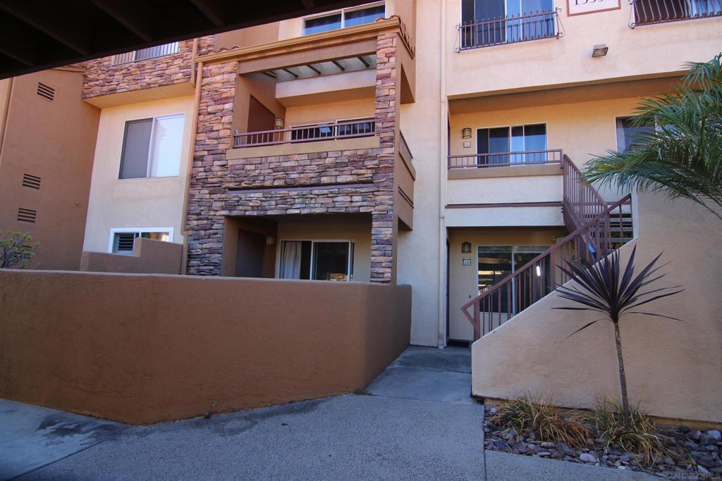 This delightful & home checks all the boxes! Modern & sleek design and beautifully appointed throughout! Located in prestigious Rancho Bernardo,  this condo is designed to maximize its space! Chef's dream wide open kitchen boasts efficient stainless-steel appliances, tons of granite counter space for cooking & prepping, and tall pantry like cabinets for bulk storage! Eat-in bar, recessed lighting, indoor laundry and central heat/AC make this property truly special! And it lives like a much larger home as the living room extends onto the spacious enclosed private patio! Villa Taviana features 2 pools & spas, BBQ's, gas firepit, clubhouse, yoga studio, tennis court, fitness center, playground and 10 EV charging stations! Water, sewer, trash included! Close to prominent companies such as Sony, Petco, Apple, Amazon, BAE Systems and Northrup Grumman! Walk to 7-Eleven, Dominos, Jersey Mikes and Kelly's Pub and Turtleback Elementary School! Carport parking included! Plenty of guest parking nearby! A small pet may be acceptable on approval! Available now!