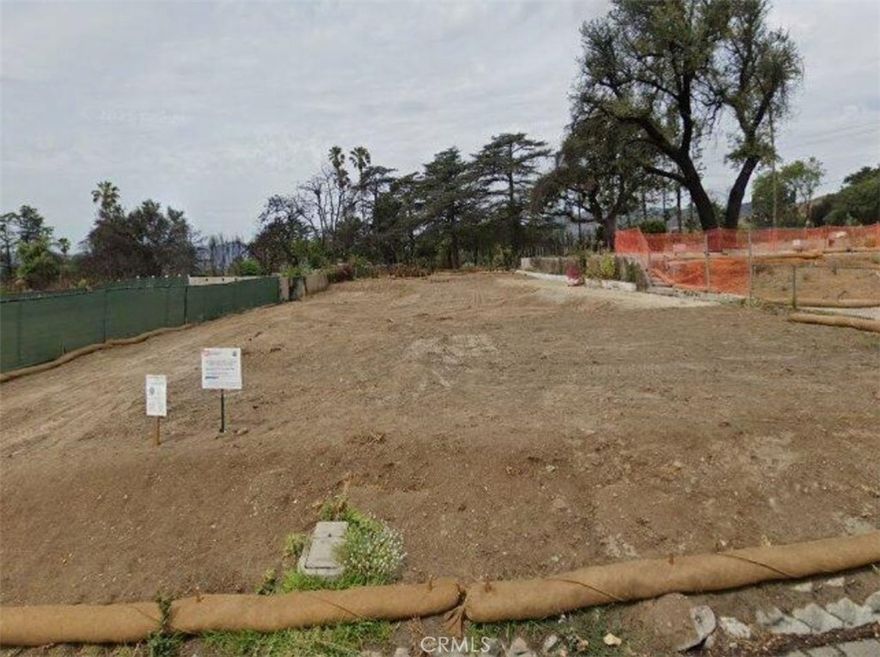 Imagineering is in the air.  Don't miss this opportunity to own one of Altadena's most desirable neighborhoods, this huge lot of approximately 10,257 sq ft (per L.A Assessor, buyer to verify) is now a blank canvas for a rare opportunity to design, reimagine and build a masterpiece. Surrounded by gorgeous views of the San Gabriel Mountains, nature and award-winning hiking trails, this lot has been cleared of hazardous waste/debris completed by all the agencies involved with the Eaton Canyon Fire. (Phases 1 and 2 has been cleared by the Army Corp of Engineer.) Previous to the Eaton Canyon Fire, the property was a beautiful 3-bedroom,3-bath residence spanning over 2300+ sq ft along with an artists' retreat, custom chef's kitchen and a beautiful garden with sewer, water, electric and gas connections. (Buyer/s to contact L.A. County and local agencies for restoration needs.) 3371 Fair Oaks Ave. is being sold 'AS IS" and in its current physical condition. Buyer/s, agent/s and their broker/s to conduct their own due diligence, including matters related to site clearance, hazardous material remediation.  Sold for land value only.      *** Please do not walk onto the property without your agent. *** ****ADDITIONAL PHOTOS TO FOLLOW*****