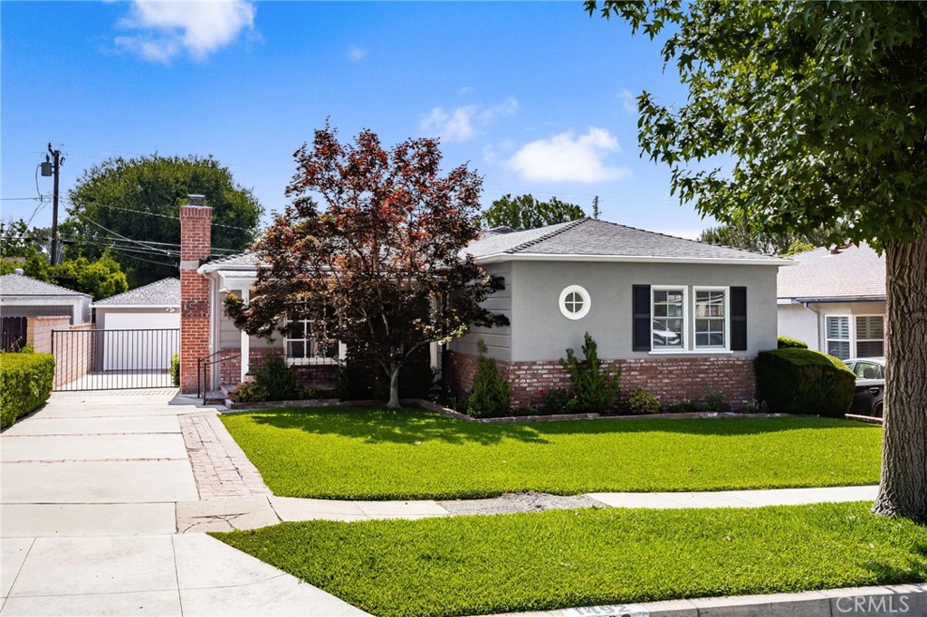 Charming Vintage Home on quiet tree lined street!
Welcome to 1492 Coolidge Ave., nestled in the highly sought-after President Streets neighborhood of Northeast Pasadena. This beautifully maintained home effortlessly blends vintage charm with modern conveniences, boasting undeniable curb appeal.
Featuring 4 generous bedrooms and 2 full bathrooms, this home offers the unique advantage of two primary suites, ideal for multigenerational living. Additionally, the fourth bedroom is situated at the back of the detached two-car garage, presenting a fantastic opportunity for conversion into an ADU with ample space behind to expand.
Step inside this turnkey property and be greeted by stunning original hardwood flooring throughout the living and bedroom areas. The expansive front living room is a true highlight, featuring a picturesque windows, a gorgeous fireplace, and custom built-in bookshelves. Beyond the living room, an oversized dining area seamlessly connects to a comfortable family room/sitting nook, where large picture windows frame breathtaking mountain views.
The kitchen is both functional and charming, offering ample oak cabinetry, beautifully tiled countertops, and brand-new appliances. A cozy breakfast nook sits adjacent to the kitchen, leading to an oversized laundry room with abundant storage.
Step outside to a serene backyard retreat featuring mature trees, lush landscaping, and an oversized deck—the perfect setting for relaxation or entertaining while enjoying the stunning mountain backdrop.
Located just minutes from Eaton Canyon hiking trails, top-rated restaurants, and vibrant local attractions, this home is a rare find in one of Pasadena’s most desirable neighborhoods.
Don’t miss the opportunity to make 1492 Coolidge Ave. your dream home!