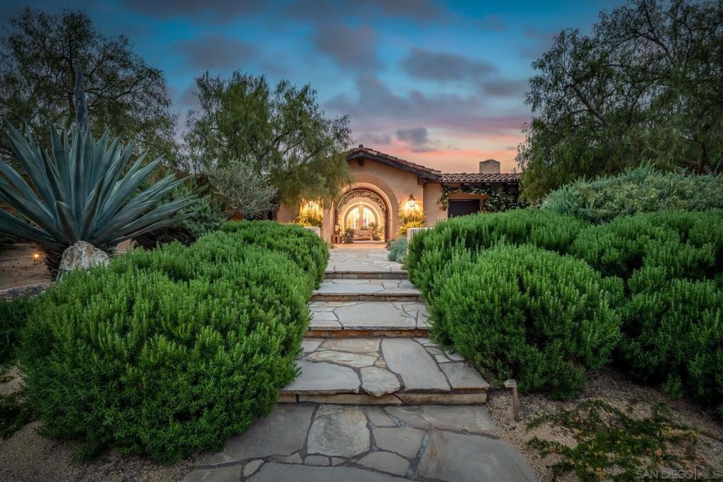 ABSOLUTELY GORGEOUS! All new remodel , single level with detached casita, in coveted Santaluz Golf Club. House is professionally designed to integrate the inside and outside as one, neutral colors, light and bright open floor plan. Almost 2 acres of flat land with panoramic views of the countryside, drought tolerant Mediterranean garden, with Fruit trees, organic veggies, and relaxing scents. Multiple vignettes ideal for entertaining and relaxing, private sand beach and vanishing edge pool. At Santaluz you can and enjoy the security and advantages of living in a gated community with championship Rees Jones Championship 18 hole golf course, with a World Class Practice and Teaching Facility. Majestic Clubhouse offering Spa, Casual and fine dinning, Tavern Bar and Lounge, Luxurious locker rooms, Numerous outdoor and entertaining areas, Resort style swimming pool, fitness center, Yoga/Pilates and spin studio, basket ball gymnasium and tennis courts (Membership not included) 2,000+ acres of dedicated Open Space, 14+ miles of Manicured Trails for hiking and biking. Situated on one of the most desirable communities in San Diego, Santaluz is well known for being a friendly neighborhood, and for its multiple opportunities to relax or exercise, in its open private areas, offering the quality of life which is now more than ever highly desired. House sits at top of the 7th Green, professionally Rees Jones designed,18 Hole Golf Course with a World class practice and Teaching facility. 2,000+acres Dedicated to Open Space and Parks, including and 11 acre Village green in the Heart of Santaluz and a dog park. 14+ Milles of Manicured Trails for Biking and Hiking. Centrally located between 2 of the most important Highways in San Diego, I 15 and ! 5, with easy access to both of them. Two Clubs inside the development with multiple activities from Dinning to Fitness, Tennis , Spa, Kids clubs, Pool, Basketball Gymnasium just to mention a few. Multiple opportunities to socialize ! This is the perfect safe lifestyle to enjoy, work , and feel free!
