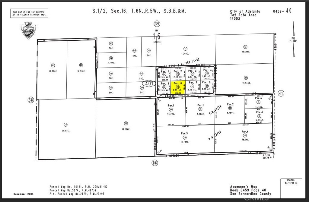 ADD(Airport Development District) zoning on this 2.33 ac parcel close to So CA Logistic Airport. Only .9 miles from Stirling Capital Investments on Lot 45.
1.42 miles from 18580 Gateway Dr on Lot 44 which has a 1,078,071 sf distribution warehouse on 71.47 acres with an assessed value of 142.8 million.
Lot is only .73 mile from Highway 395 with good access to the highway.
The 2.33 ac lot next door with APN: 0459-401-30 is also for sale for $124,900. Lots can be sold separately or as a package deal.
GPS Coordinates: 34.605186,-117.407936