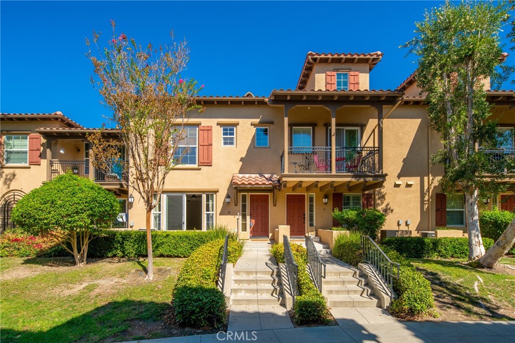 Wonderful home! Very desirable Ladera Ranch Condo. Light, bright unit offers an open floor plan with balcony, patio, and direct access 2-car garage. Accented in neutral tones, this delightful home boasts high ceilings, recessed lighting, crown molding, and baseboards throughout. Luxury vinyl plank flooring throughout offers a rich wood look without the maintenance. Enjoy ceiling fan and sliding glass door that leads to an intimate patio. Built-in entertainment alcove with cabinets and tiled fireplace are great added features. Kitchen has under cabinet lighting, curved granite breakfast bar, stainless appliances and opens to living room. The built-in desk at the top of the stairs is a perfect place for small work / school zoom area and a full-sized laundry room is conveniently located upstairs. The Master bedroom features Walk-in closet and ensuite bath, and both secondary bedrooms have mirrored wardrobes, ceiling fans and doors that open to the balcony. Dual sink vanities and tub and showers in both upstairs bathrooms. Ecobee Wifi smart thermostat. Located within walking distance to Cherry Plunge, Berkshire pool and spa and the popular Founders Park where many community events are held including Ladera’s Annual 4th of July celebration with fireworks. Enjoy all the amenities Ladera has to offer including waterpark, skate park, several clubhouses, pools, plunges, splash pads, wading pools and more! Cox High Speed Internet and Trash Collection included.
* No PETS! No Smoking!