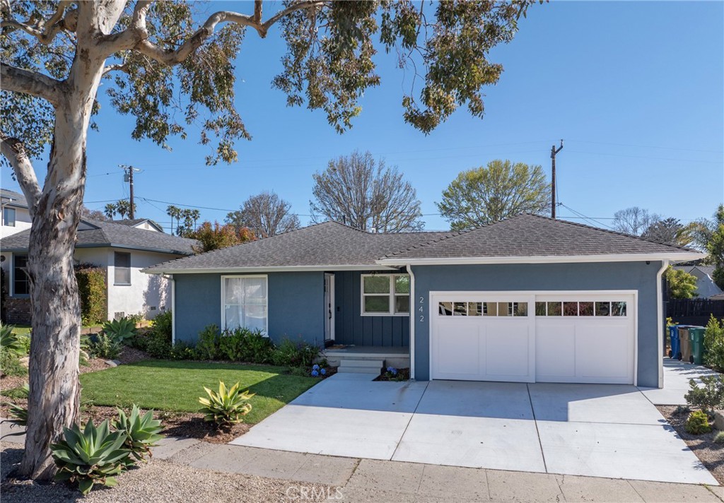 Magic on the Mesa: immerse yourself in the Santa Barbara beach life with this completely remodeled home in the East Mesa. Well-located just 2 blocks from the California coastline and Shoreline Park. Featuring 3BR + 1BA with a double-sink vanity and ample counter space, plus a full laundry and bonus space in garage. Well-appointed kitchen with custom Kraftmaid cabinets, quartz counters, Carrara marble backsplash, and a built-in reversed-osmosis water filtration system. Upgraded electrical, new lighting, furnace, and premium plumbing fixtures. Large landscaped yard with citrus and avocado trees. An idyllic second home or vacation rental opportunity. Adventure along the bike path that takes you past Leadbetter Beach and into downtown Santa Barbara for wine tastings in the Funk Zone, dining, or shopping on State Street. Lifetime memories await along the American Riviera!