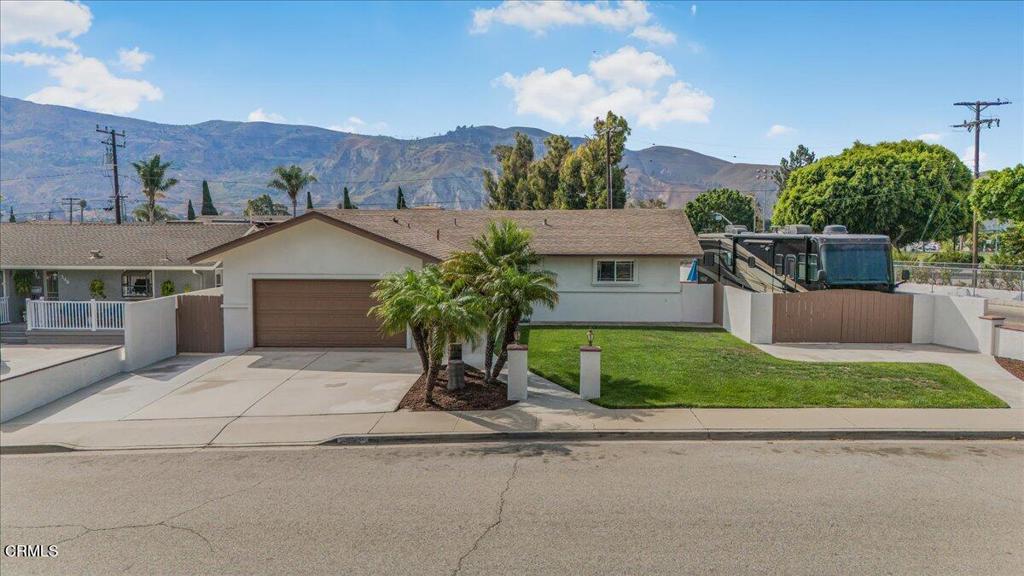 Desirable corner-lot home on a 7,405 sq ft lot in a sought-after neighborhood. This 3-bedroom, 2-bath residence is move-in ready with a remodeled kitchen, remodeled bathrooms, and a remodeled fireplace. Brand-new exterior and interior paint with well-maintained landscaping and immediate curb appeal. Entertainer's backyard features a sparkling swimming pool and spa, a custom patio, and a built-in barbecue area. Additional highlights include RV parking, an attached 2-car garage, and plenty of driveway parking for extra cars or toys. No HOA and no Mello Roos. Convenient location near parks, a shopping center, a movie theater, a brand-new gym, and with easy freeway access for commuting.