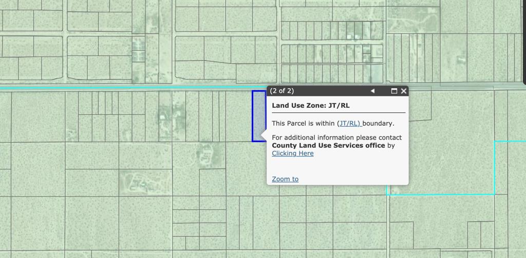 2.5 Acres On Hwy 62 Near Sunkist Highway