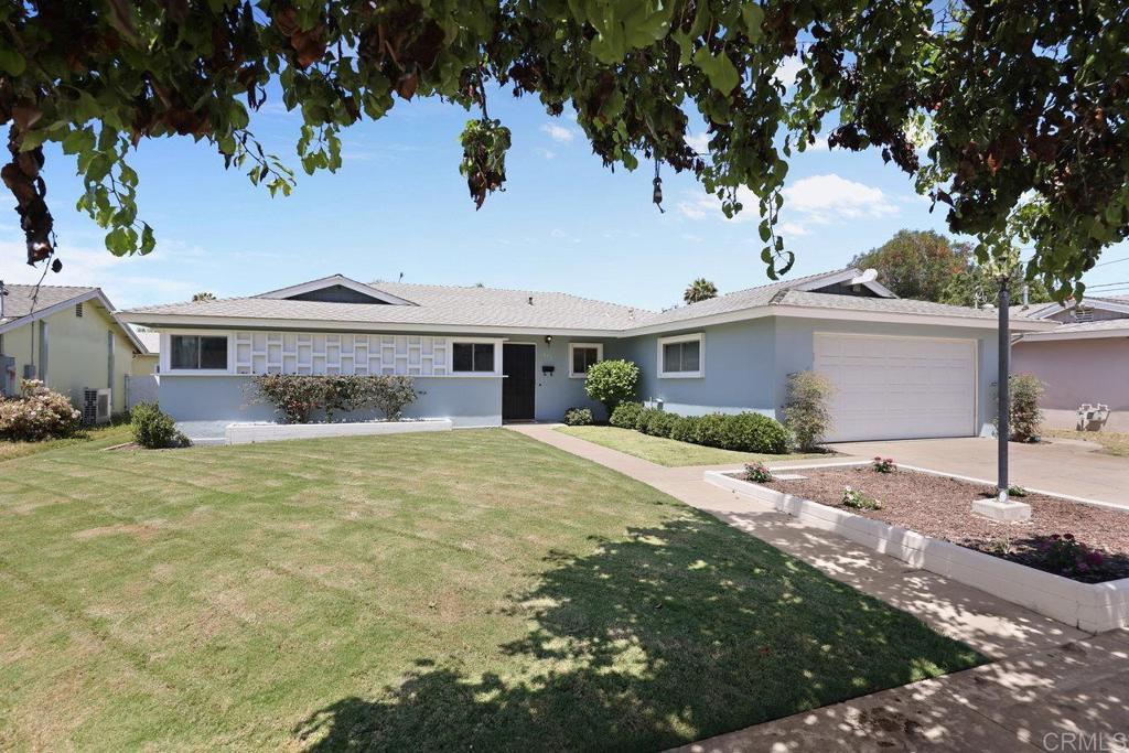 Get ready to fall in love with this beautifully renovated 4-bedroom, 2.5-bath home in the heart of Chula Vista! From the moment you step inside, you’ll notice the bright, open layout and thoughtful updates throughout, including new flooring, stylish lighting, and a sleek kitchen with quartz countertops and stainless-steel appliances. The spacious bedrooms are filled with natural light, and the expanded primary suite feels like a private retreat with its upgraded bathroom and new sliding door leading straight to the backyard. And speaking of the backyard, it’s been completely reimagined with low-maintenance turf, an irrigation system, added privacy, and a patio space perfect for outdoor dining or lazy weekend lounging. With a two-car garage and super convenient access to parks, schools, shopping, dining, and major freeways, this home is truly move-in ready.