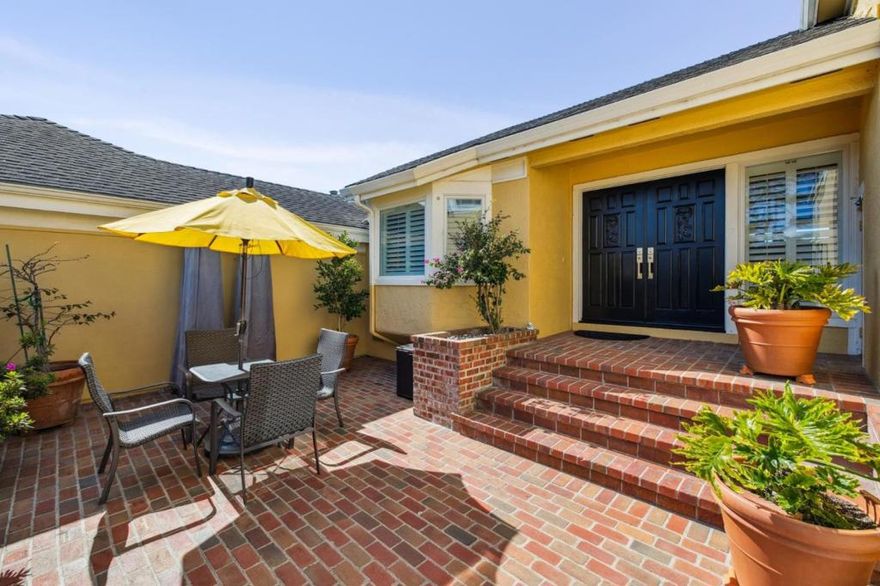 Stunning residence nestled in the prestigious gated community of Ocean Colony in beautiful Half Moon Bay. Boasting 3 spacious bedrooms and 3 full bathrooms, this 2,540± sqft home is designed for both relaxation and entertaining. Enter through the courtyard and into the foyer where you are greeted with a thoughtfully crafted floor plan featuring expansive windows with abundant natural light, vaulted ceilings, and timeless finishes. The spacious living room boasts a cozy fireplace that flows into a formal dining area and a flexible space that can be used as an office. The kitchen is a delight with modern appliances, ample cabinetry, two walk-in pantries ideal for storage and a casual dining area that leads to a family room with a fireplace. French doors lead out to the private patio and backyard perfect for entertaining. Upstairs you will find the generously sized primary suite, complete with a luxurious en-suite bathroom and a walk-in closet. Two additional well-appointed bedrooms and a full bath offer comfort and versatility. Ocean Colony offers access to community amenities, including golf, tennis courts, walking trails, and a clubhouse, all just moments from beaches and the charming downtown historic Half Moon Bay. Enjoy easy access to Hwy 1 for all your Bay Area commutes.