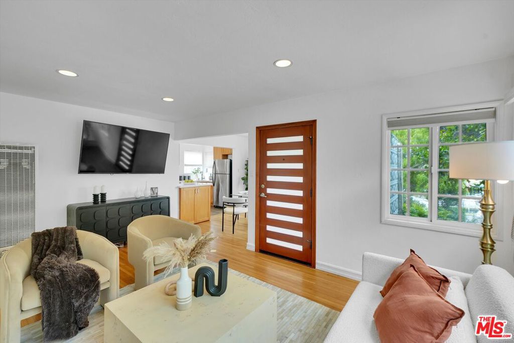 JUST REDUCED. Trophy Owner/User in beautifully remodeled 3 unit compound in Sunset Park, walking distance to Main st, Santa Monica and the Beach. Front house and back unit delivered vacant perfect for those seeking a SFR plus guest house or office. Potential to generate $4800 a month if both back units are rented. This triplex offers a front 2 bedroom/ 1 bath house delivered vacant with large private garden in the front for entertaining. Hard wood floors, new quartz counters, a two car garage overlooking a front manicured garden and 2 one bedroom/1 bath cottages in rear of property with vaulted ceilings and private patio area. All units boast open concept kitchens featuring stone counters and stainless appliances, state-of-the art baths trimmed in tasteful finishes, and separate laundry facilities. Situated 8 blocks from the beach and only minutes to Main Street and Abbott Kinney. Potential upside in rents to a $123,000 per year and amazing owner/user with front house and back 1 bd unit delivered vacant.