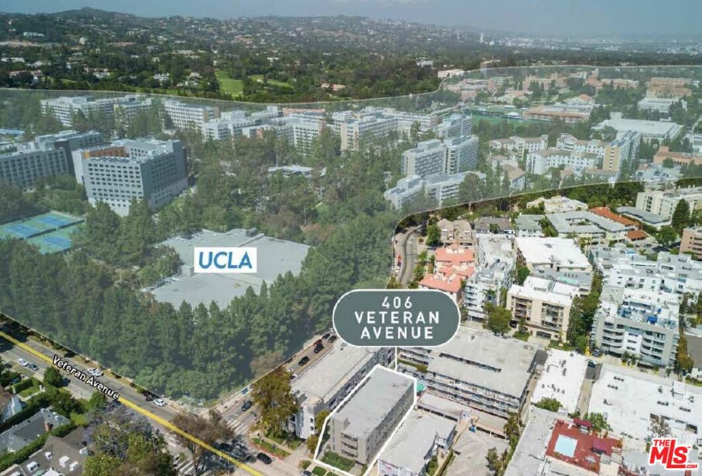 * Prime West Los Angeles location one building away from UCLA; walk to Westwood Village; minutes to Westfield Century City * Seller is the original builder; first time on the market in over 50 years * Built-in tenant source from UCLA * Within blocks of shopping, dining, and coffee shops along Wilshire Boulevard and Westwood Boulevard * Beautifully maintained modern three-story elevator building with fantastic curb appeal * Strong Demographics: $214K average household income within three miles; $2.7 million average home value within one mile | This high-quality asset boasts subterranean parking for every unit, an elevator, trash chutes, new electrical panels in all units (2025), new water heater (2022), resealed roof (2018), new exterior paint (2019), and has already been re-piped (verticals in 2010 and horizontals in 2008). This is a rare opportunity to purchase a high-quality building in an irreplaceable location, just steps away from the UCLA campus. * Rents shown are averages.