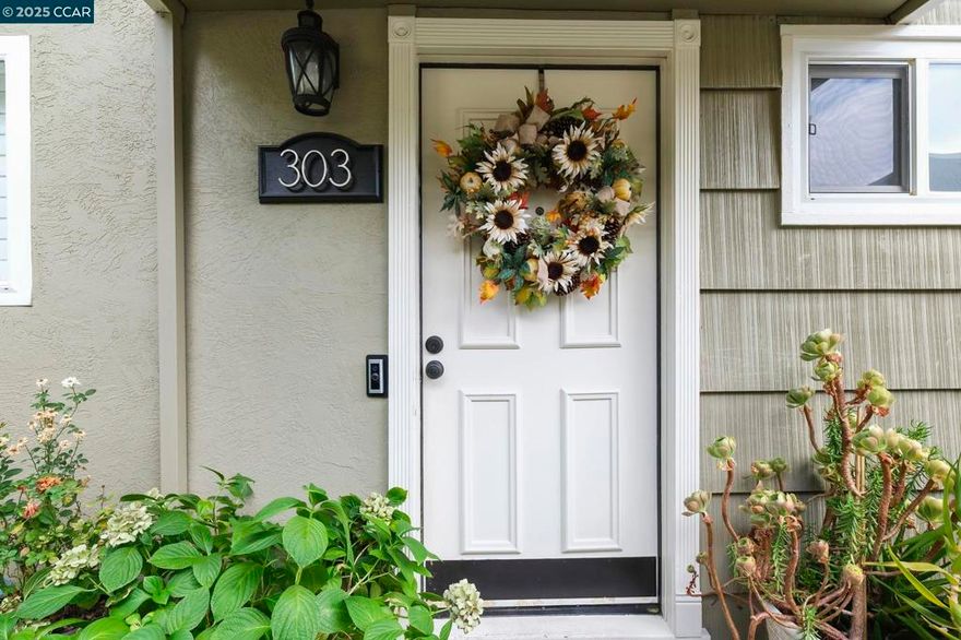 Easy living in the heart of West Danville. Beautifully updated 2-story townhouse that has been thoughtfully upgraded for both style & comfort. It has an open floor plan with recessed lighting throughout, attractive marble & vinyl flooring, a modern kitchen with marble counters, as well as a gas-powered fireplace & French doors that open to an inviting enclosed private patio. The dual-pane vinyl windows with energy efficient shutters & a newer (March, 2023) furnace/air conditioning system ensure year-round comfort. Convenience is built right in, with a dedicated covered parking space located close to the home & a large private storage closet on the patio. Enjoy community amenities including a pool, spa, & clubhouse, wonderful for relaxing or entertaining. The location is ideal—just minutes from downtown Danville & top-rated schools, with quick commuter access to major routes. The HOA covers hot & cold water, garbage service, exterior and common area maintenance & professional management, allowing you to enjoy a low-maintenance lifestyle. This move-in ready home is a rare opportunity to enjoy both comfort & convenience in one of Danville’s most desirable neighborhood!
