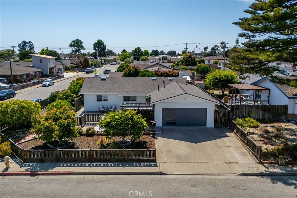 Welcome to this beautifully remodeled 3-bedroom, 2-bath single-family home located in one of Arroyo Grande’s most desirable neighborhoods. This turn-key property offers the perfect blend of style, comfort, and convenience just minutes from top-rated schools, restaurants, and shopping. Step inside to find an inviting open floor plan filled with natural light, enhanced by skylights and sleek recessed lighting. The home features brand-new luxury vinyl plank flooring, smooth wall texture, and fresh interior and exterior paint. The modern kitchen shines with quartz countertops and updated finishes—ideal for everyday living and entertaining. Enjoy peace of mind with a brand-new roof, gutters, and plenty of outdoor space, including RV or boat parking. Whether you're looking for a prime location or to settle into a move-in-ready home, this property checks all the boxes.