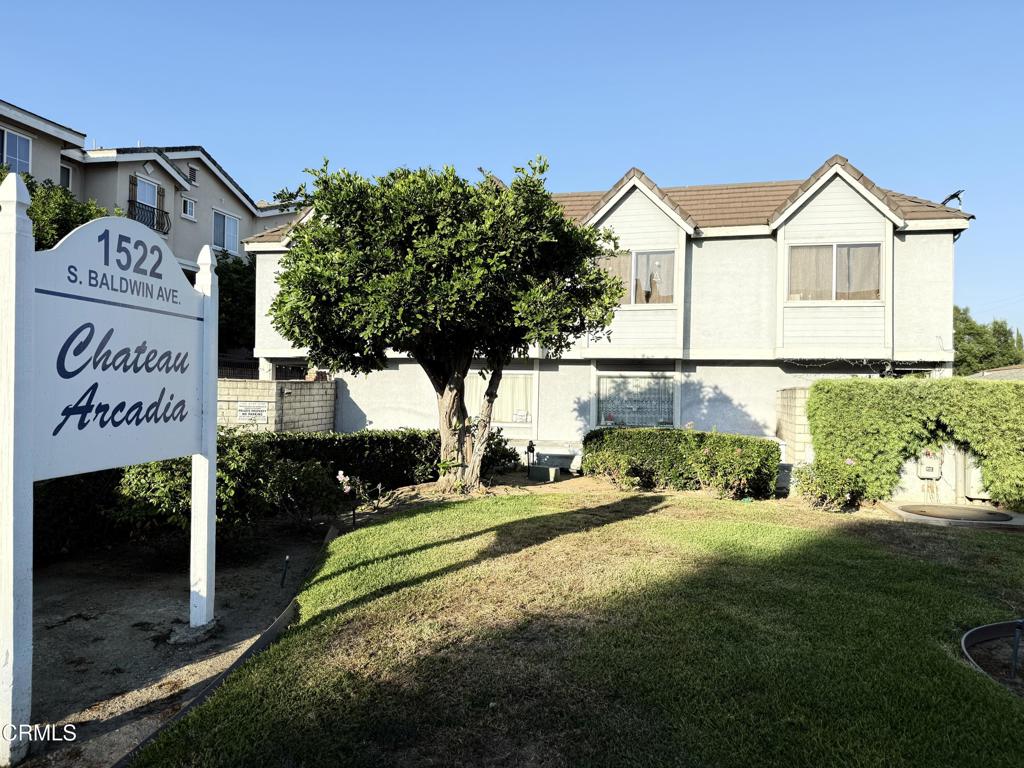 This fresh painted stunning 2 bedrooms and 2.5 baths condo located in a nice community within the highly rated Arcadia school district. Features of this two levels condo offered South facing entry, Engineered wood flooring throughout. Perfect size kitchen with many cabinet space and granite countertops, Along with stainless steel appliances including a gas range, refrigerator, dishwasher. The dining area is adjacent to a stackable washer & dryer and next to a powder room. Brightly and large size living room with sliding doors that open to the front patio. All bedrooms are on upstairs, A large size primary bedroom featuring an ensuite bathroom. gated two car side by side parking with storage rooms. Conveniently located near the supermarkets, restaurants, a golf course, schools and shops.