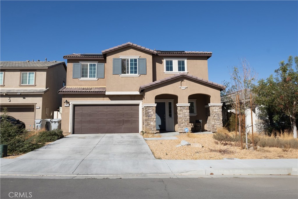 Welcome to 10760 Morgan Ct, a beautifully maintained 3-bedroom, 2.5-bath home built in 2021. This modern property offers approximately 2,014 sq ft of open-concept living space, perfect for entertaining or relaxing. The bright kitchen features sleek finishes, abundant cabinetry, and a spacious layout that flows seamlessly into the dining and living areas. The primary suite includes a walk-in closet and a spa-like bath with dual sinks and a separate tub and shower. Additional highlights include two secondary bedrooms, a convenient half bath, an indoor laundry room, and an attached 2-car garage. Situated on a quiet cul-de-sac in a desirable Hesperia neighborhood, this home offers easy access to local schools, shopping, dining, and commuter routes. Move-in ready and waiting for its new owners—don’t miss this opportunity!