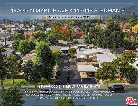 Photo of 137 N Myrtle Avenue, Monrovia, CA 91016 (MLS # 25625357)