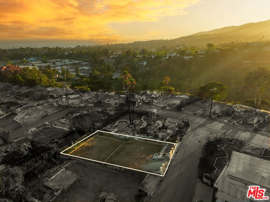 Welcome to 15330 Whitfield Avenue  a rare opportunity to own a nearly 7,300 sqft lot showcasing breathtaking ocean and canyon views in one of Pacific Palisades' most coveted locations. Perfectly perched on the western edge of the Village, this property offers the best of both worlds: sweeping vistas of the Pacific and immediate access to the heart of town. Just a short stroll brings you to the Village while the beach, scenic hiking trails, and top-rated schools are all moments away.An exceptional offering on its own, 15330 Whitfield becomes even more compelling when paired with the adjacent property at 1214 Rimmer Avenue, also available separately. Together, they present an extraordinary opportunity to own over 17,000 sq.ft of buildable land with breathtaking views.