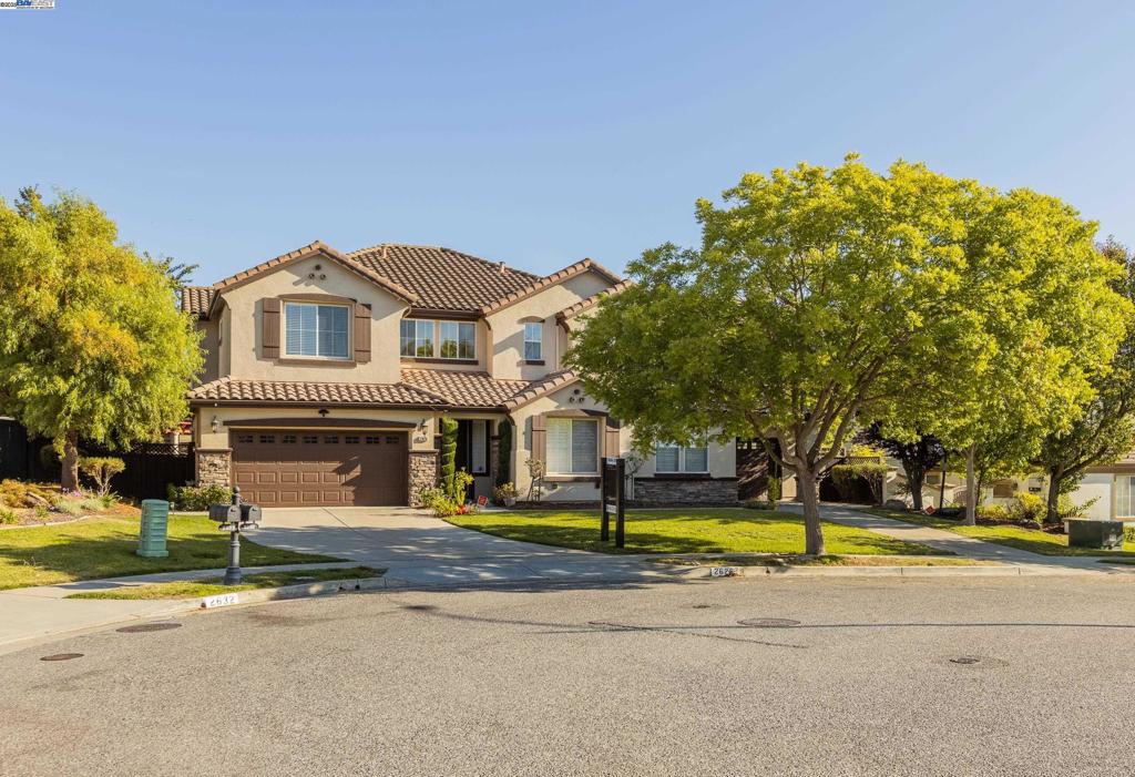 Luxury, space, and location—Desirable Silver Oak Estate Home Nestled in Evergreen Hills home checks all the boxes. Nestled on a quiet cul-de-sac, this beautifully upgraded 6-bedroom, 4.5 bathroom home offers approx. 4,000 sq ft of living space on a generous 0.26-acre lot. Step into a grand entryway with soaring ceilings, formal living and dining rooms, and a spacious family room with fireplace. The gourmet kitchen features granite countertops, stainless steel appliances, and a large island—perfect for everyday living or entertaining. The flexible floor plan includes multiple en-suite bedrooms and a luxurious primary suite with a spa-inspired bath and walk-in closet. A full downstairs bedroom and bathroom make multi-generational living easy. Enjoy California living in the oversized backyard with a covered patio, mature landscaping, and room to entertain or relax in privacy. On top of it all, Highly Rated Evergreen Schools, Close to Parks, Shopping, and Commute Routes, Homes of this size, condition, and lot size in Evergreen rarely come available—don’t miss this one.
