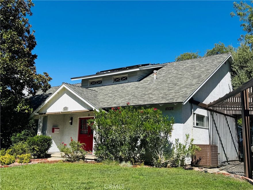 Beautiful home in a charming neighborhood in North Hills is available FOR LEASE! This spacious 5 bedroom, 3 bath pool home is situated on a quiet and lovely cul de sac. This home is colorful with a large living/dining room combination, central AC/heat, ceiling fans, ample parking, and Solar Panels. Sizable bedrooms, with three on the first floor and two bedrooms upstairs. Large Kitchen offers tons of cabinet space and counters with a stainless-steel refrigerator, stove/range, and dishwasher. The downstairs largest bedroom/bonus room does feature an en-suite bathroom with easy access to the backyard. The dining area and living room have an open concept with newly refinished wood floors. The fully fenced pool with patio are an amazing added feature perfect for entertaining, hosting get-togethers, and BBQ's. Utilities are not included, but gardener and pool maintenance are included. Solar is paid off so there is no lease payment. Solar is used for the pool and spa. Lot will occassionally be shared, owner may occupy the back ADU if in state. Otherwise, it will not be occupied. Parking includes 2 spaces under a carport plus tons of street parking. Property is located near restaurants, shopping, and public transportation. Call or text to schedule a viewing today!